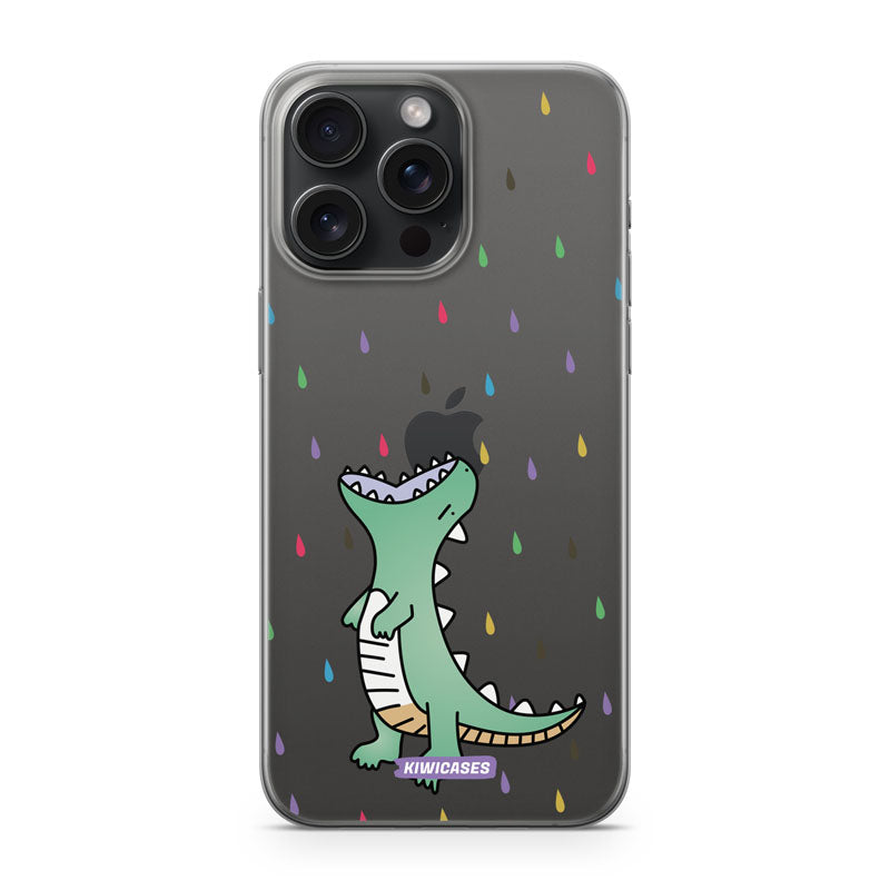 Dinosaur Rain - iPhone 15 Pro Max