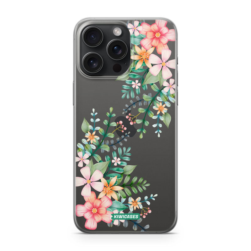 Spring Pink Florals - iPhone 15 Pro Max