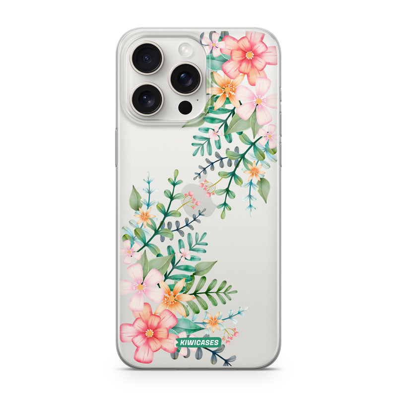 Spring Pink Florals - iPhone 15 Pro Max