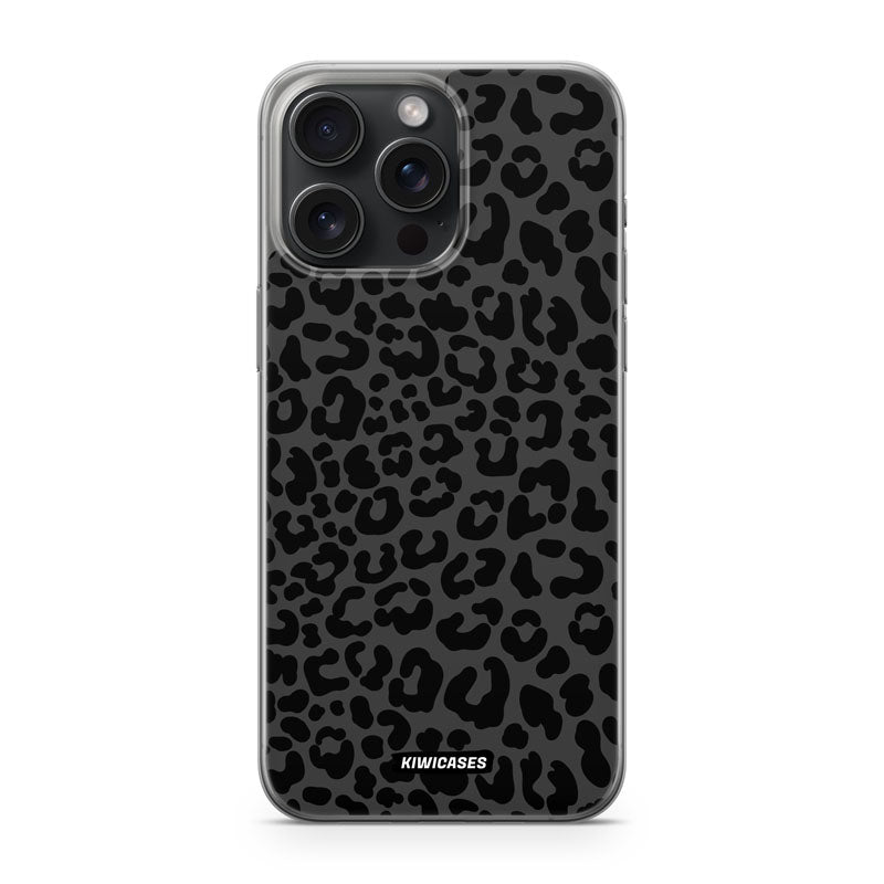 Grey Leopard - iPhone 15 Pro Max