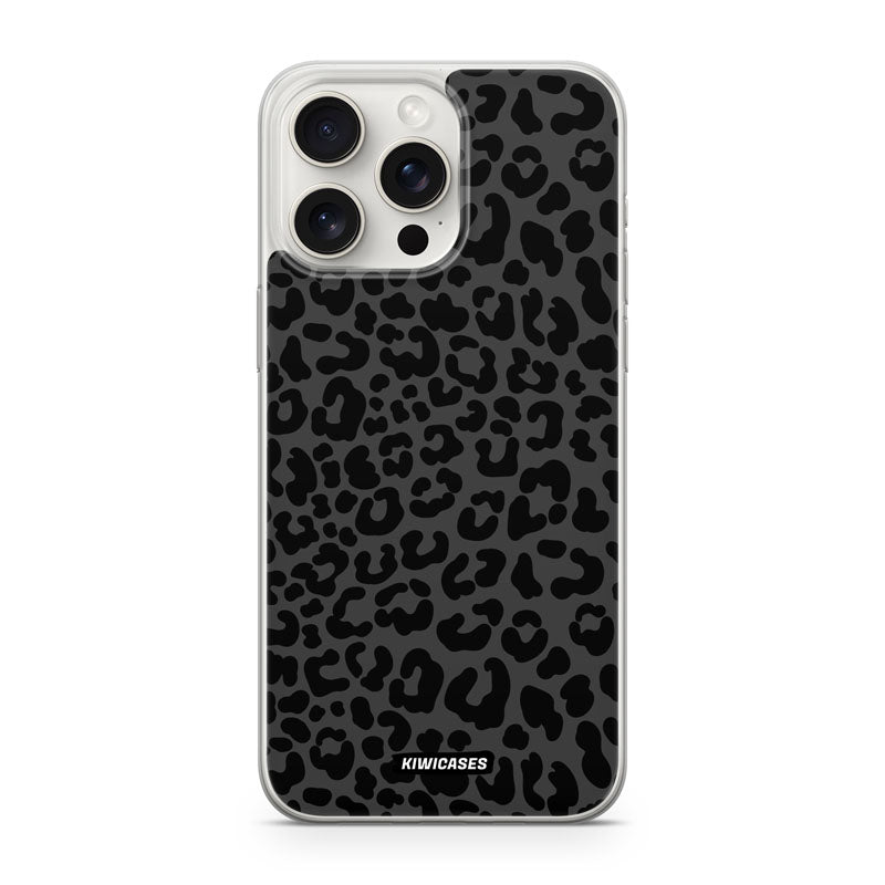Grey Leopard - iPhone 15 Pro Max