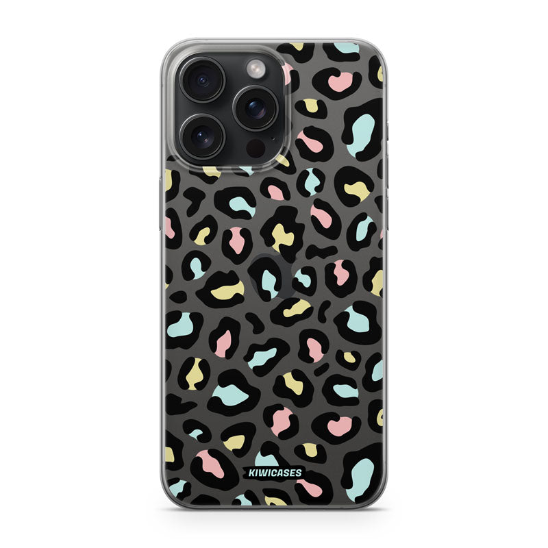 Pastel Leopard - iPhone 15 Pro Max