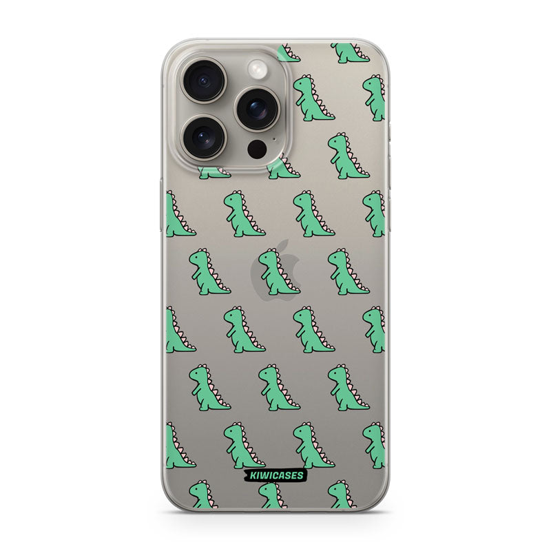 Green Dinosaurs - iPhone 15 Pro Max