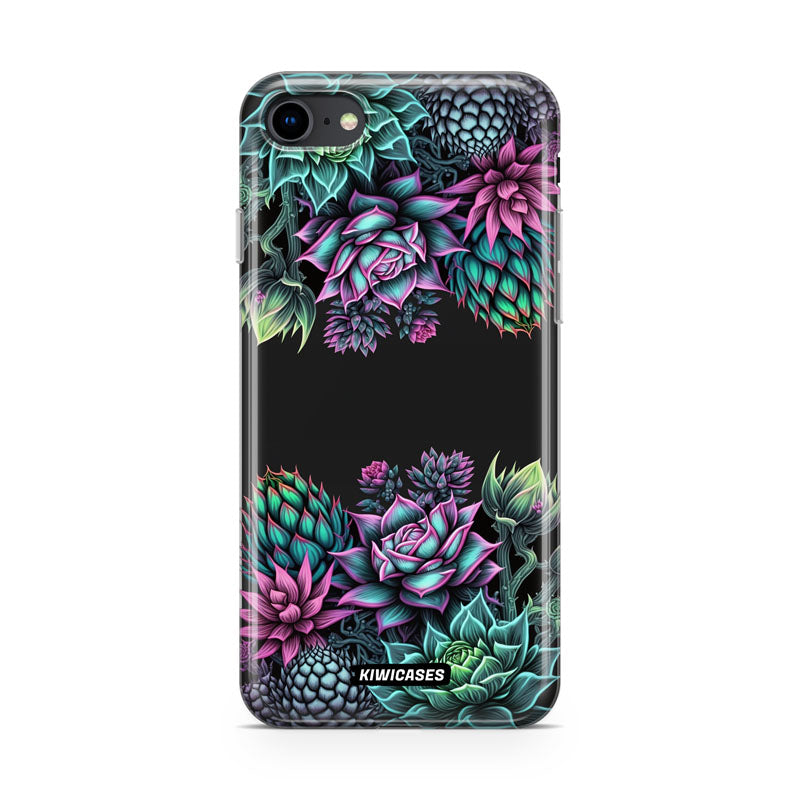 Neon Succulent - iPhone SE/6/7/8