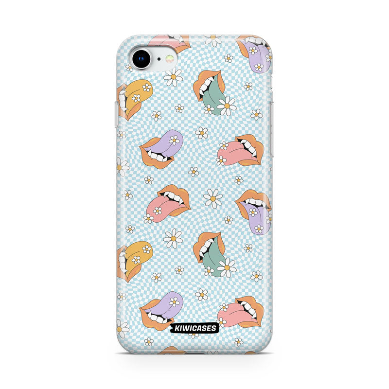 Checkered Tongue - iPhone SE/6/7/8