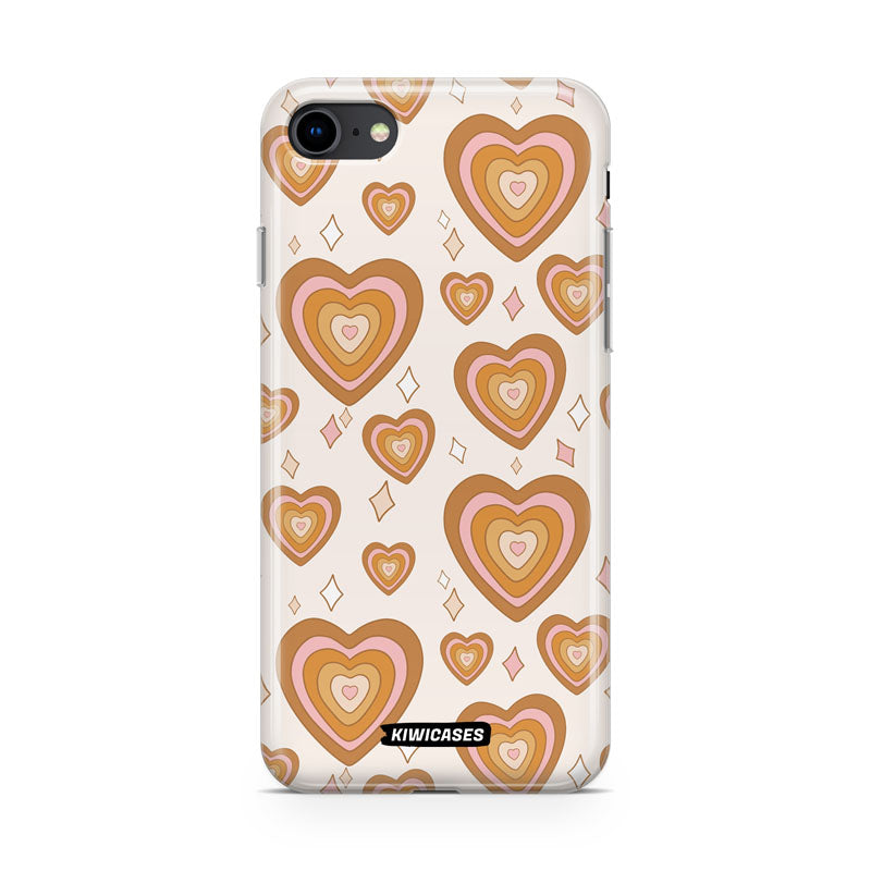 Retro Hearts - iPhone SE/6/7/8