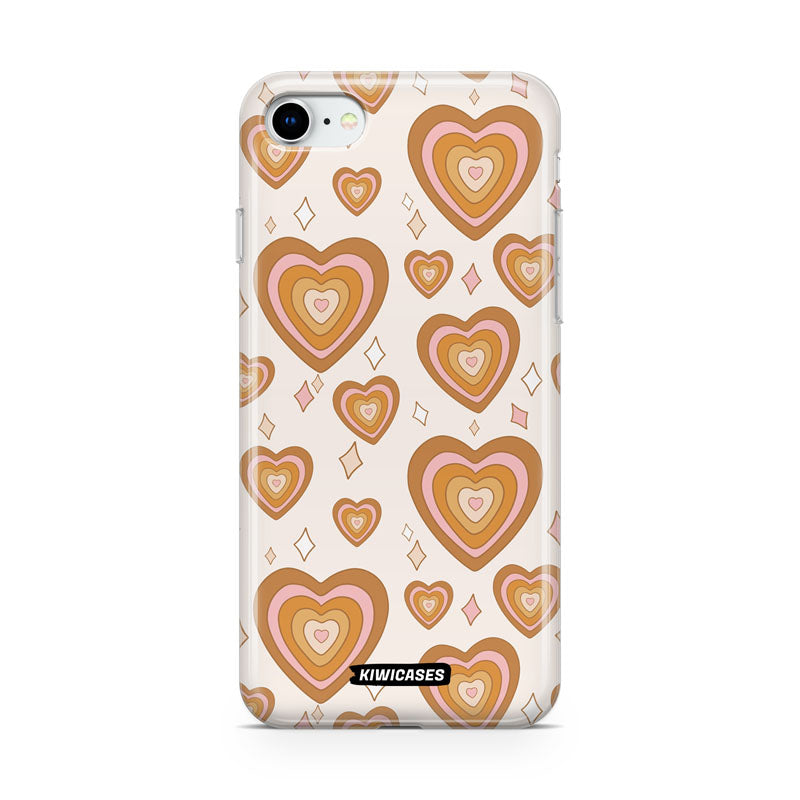 Retro Hearts - iPhone SE/6/7/8