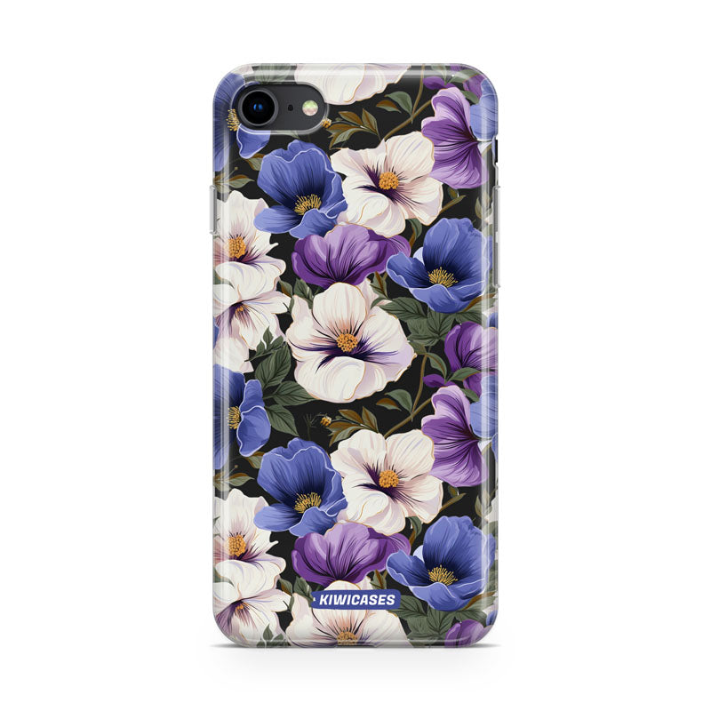 Purple Pansies - iPhone SE/6/7/8
