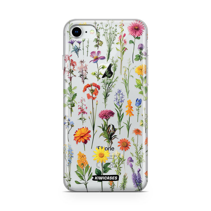 Scattered Summer Blooms - iPhone SE/6/7/8