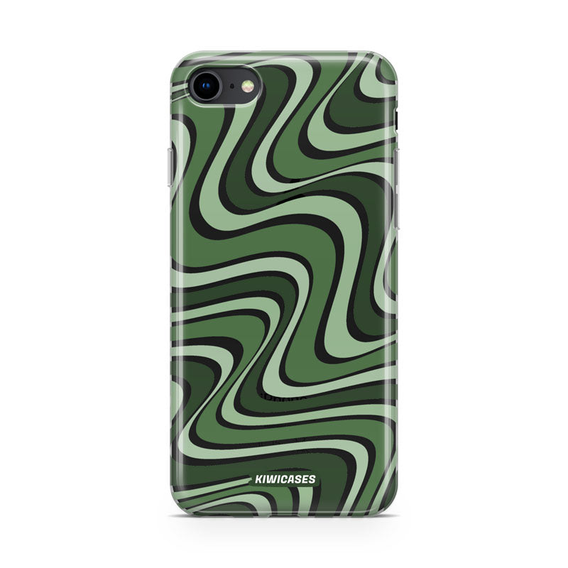 Wavey Green - iPhone SE/6/7/8