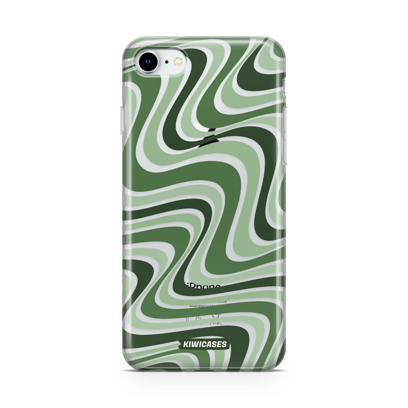 Wavey Green - iPhone SE/6/7/8