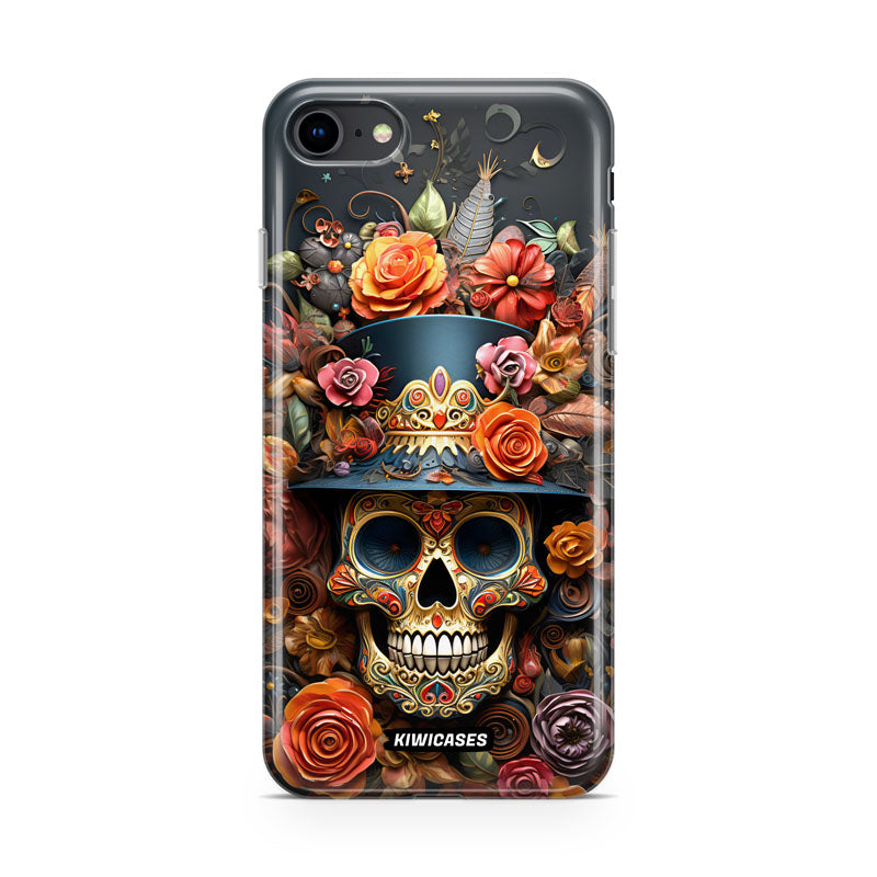 Top Hat Skull - iPhone SE/6/7/8