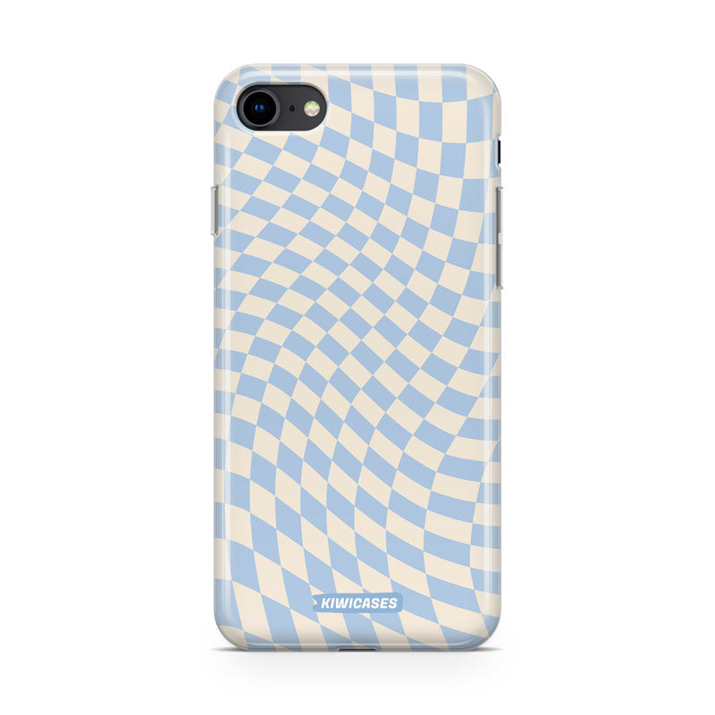 Blue Checkers - iPhone SE/6/7/8