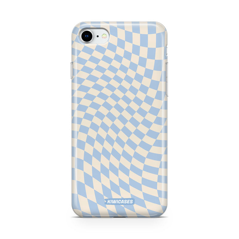 Blue Checkers - iPhone SE/6/7/8