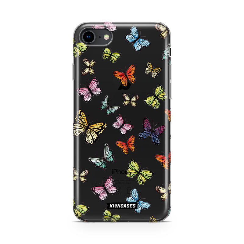 Colourful Butterflies - iPhone SE/6/7/8