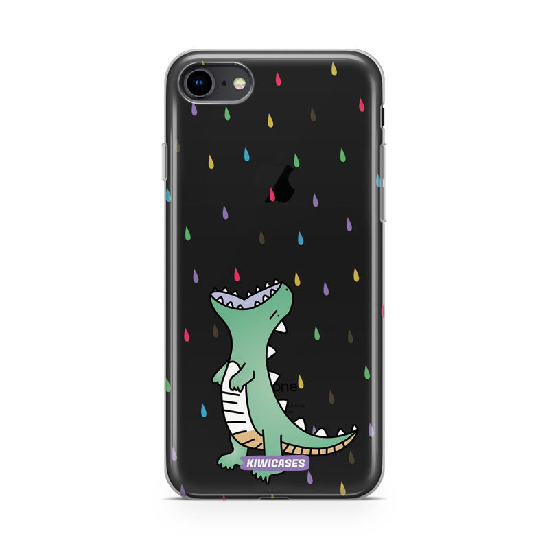 Dinosaur Rain - iPhone SE/6/7/8