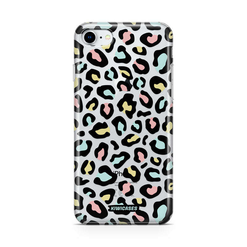 Pastel Leopard - iPhone SE/6/7/8