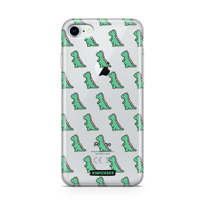 Green Dinosaurs - iPhone SE/6/7/8