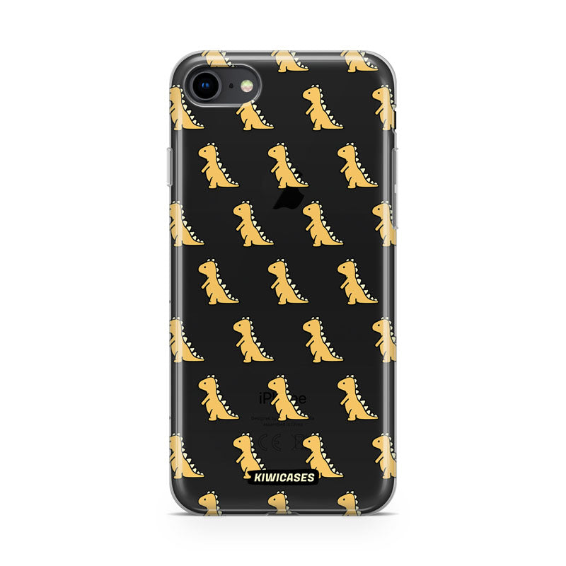 Yellow Dinosaurs - iPhone SE/6/7/8