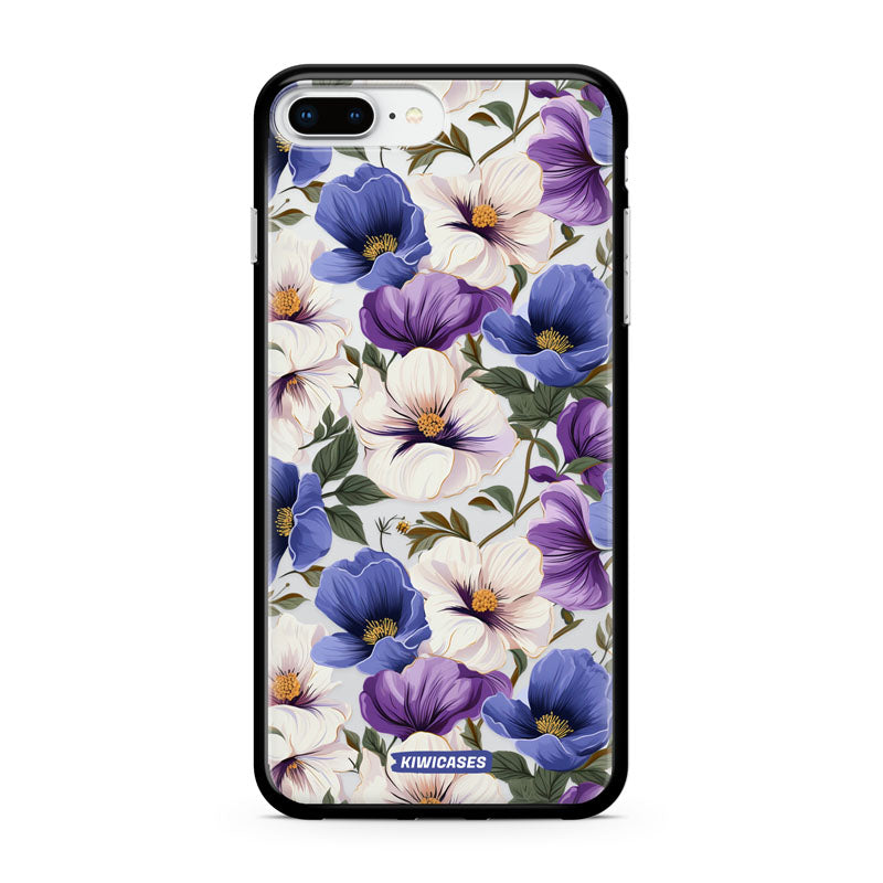 Purple Pansies - iPhone 7/8 Plus
