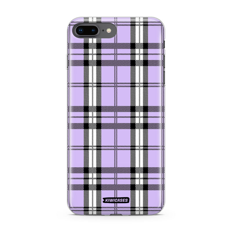 Purple Plaid - iPhone 7/8 Plus