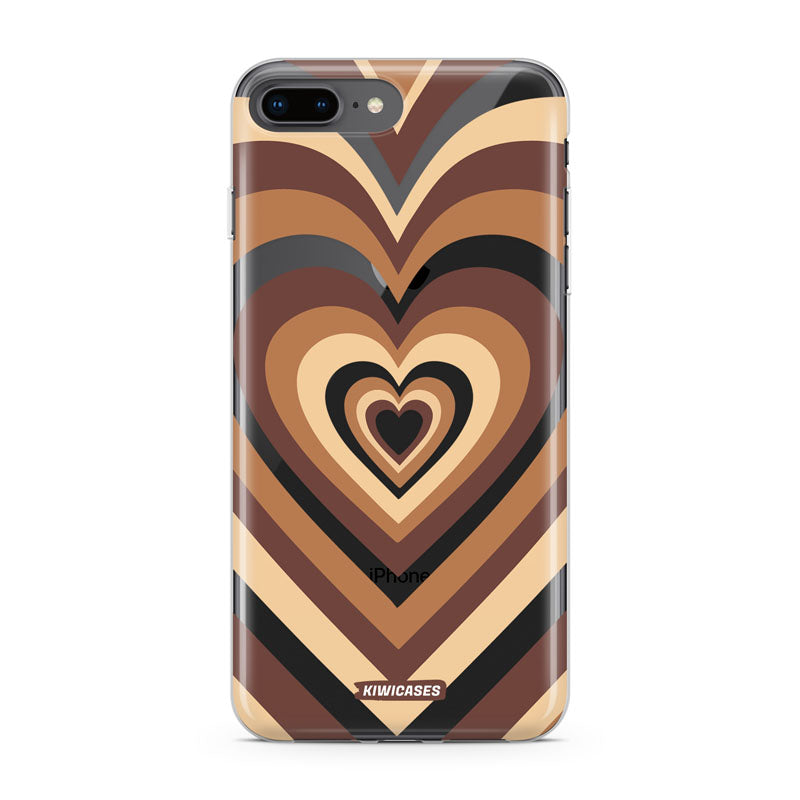 Latte Hearts - iPhone 7/8 Plus