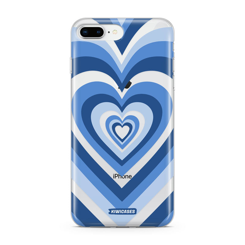 Blue Hearts - iPhone 7/8 Plus