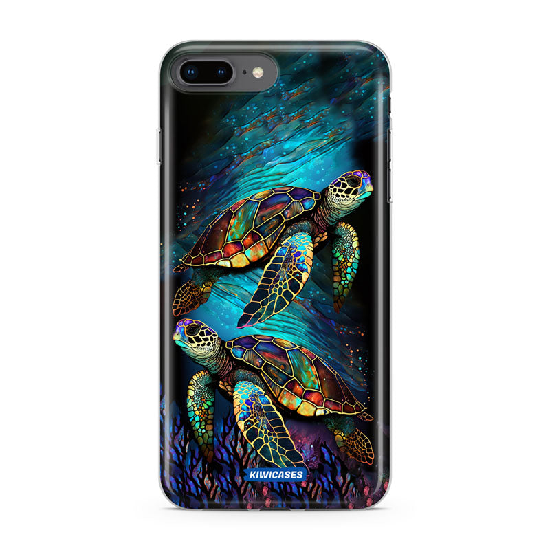 Turtles at Sea - iPhone 7/8 Plus
