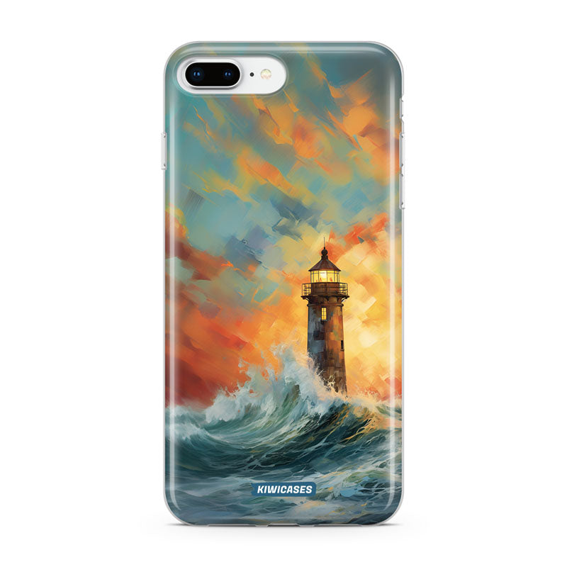 Sunset Lighthouse - iPhone 7/8 Plus