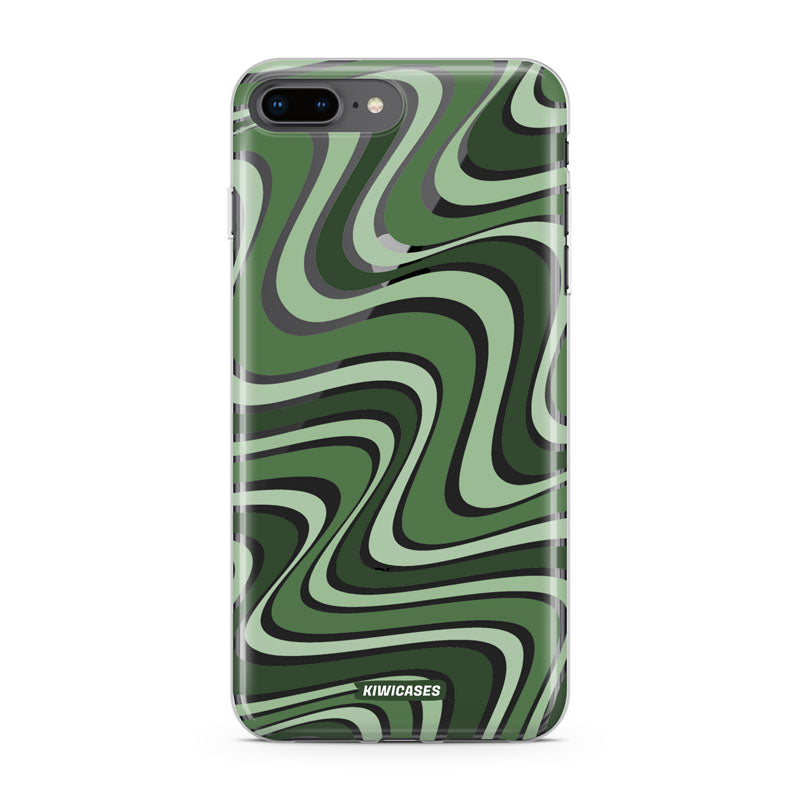 Wavey Green - iPhone 7/8 Plus