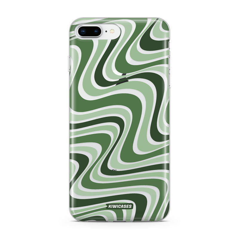 Wavey Green - iPhone 7/8 Plus