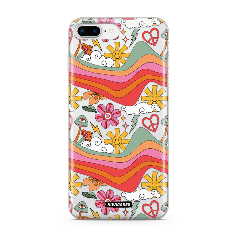 Trippy Flowers - iPhone 7/8 Plus