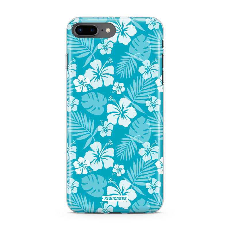 Hibiscus Blue - iPhone 7/8 Plus