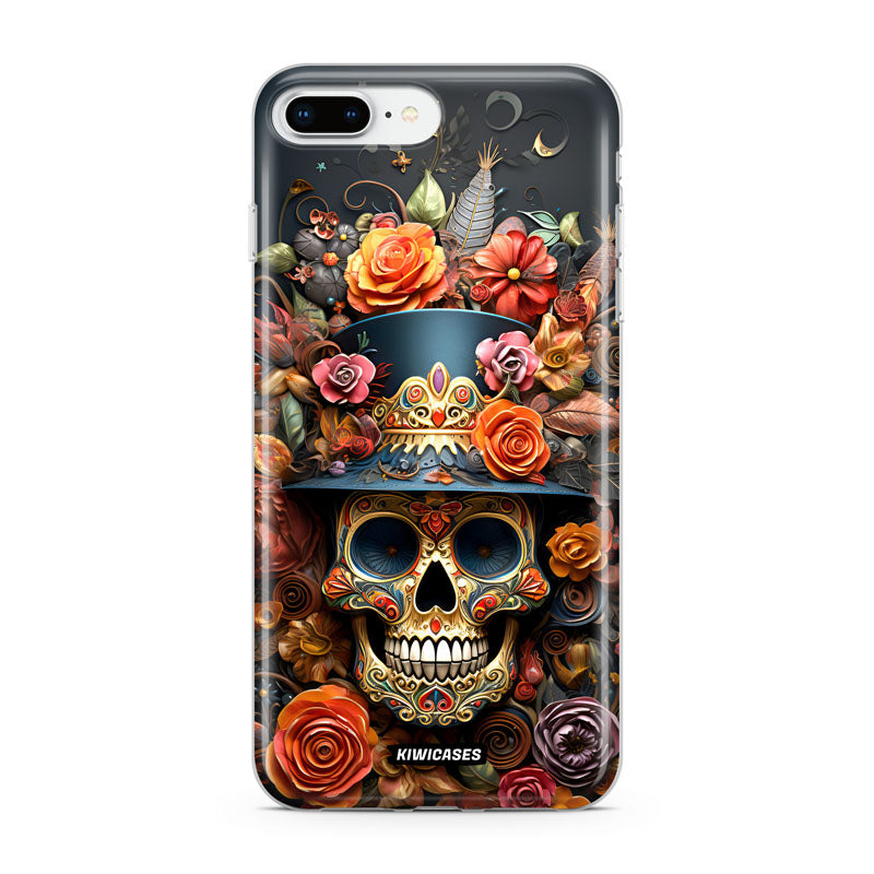 Top Hat Skull - iPhone 7/8 Plus