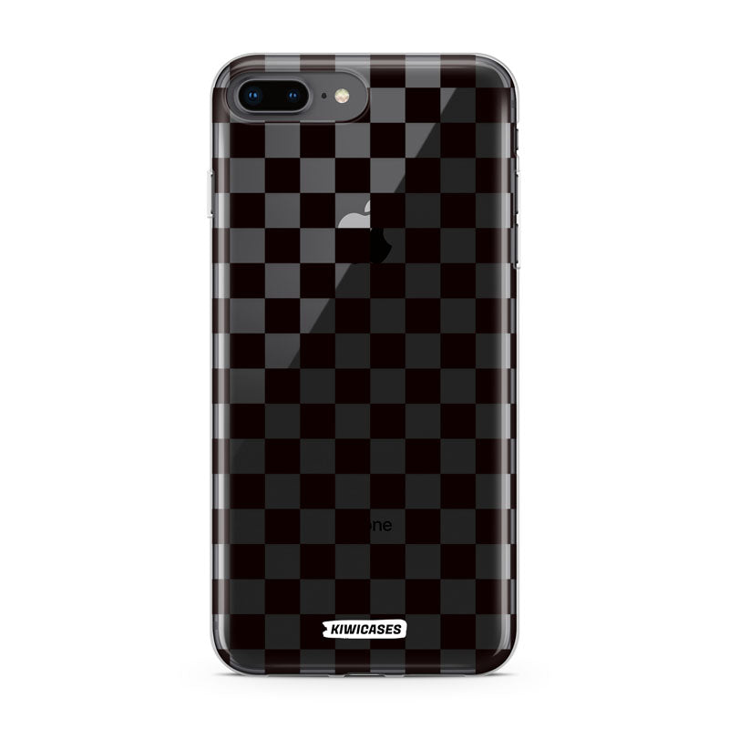 Black Checkers - iPhone 7/8 Plus