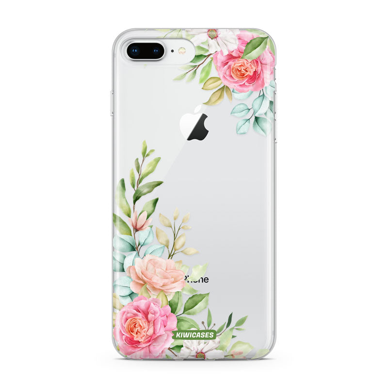 Pink Roses - iPhone 7/8 Plus