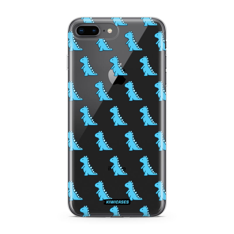 Blue Dinosaurs - iPhone 7/8 Plus