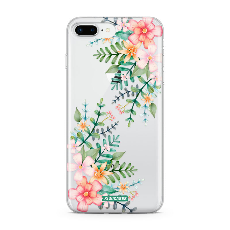 Spring Pink Florals - iPhone 7/8 Plus