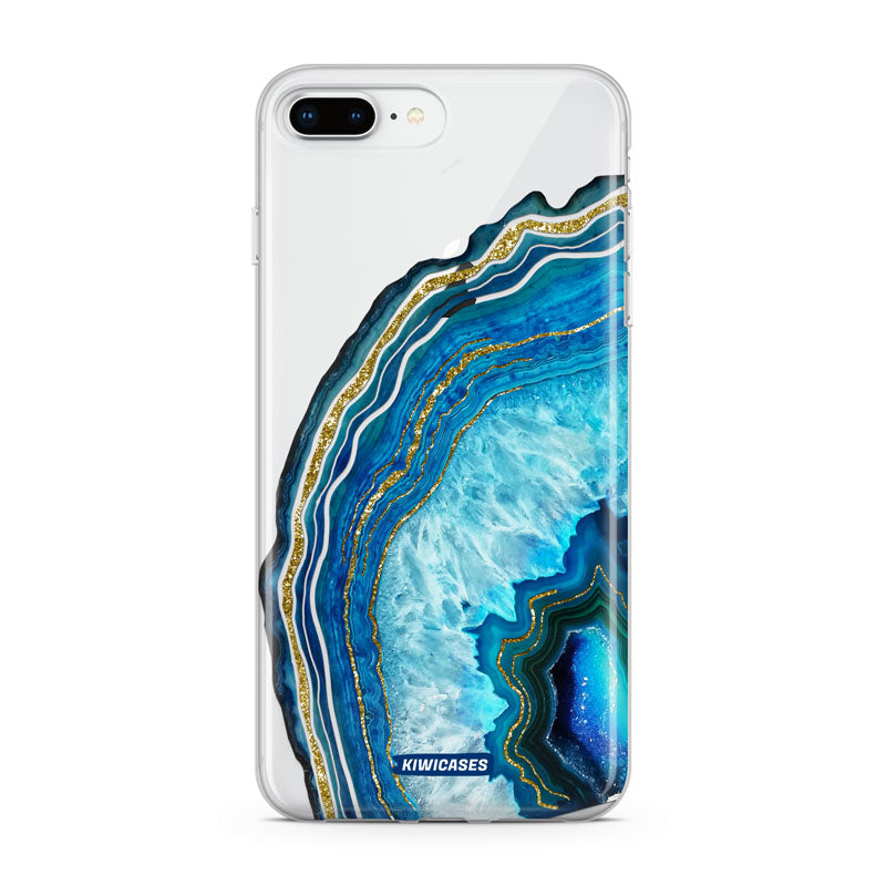 Blue Agate Crystal - iPhone 7/8 Plus