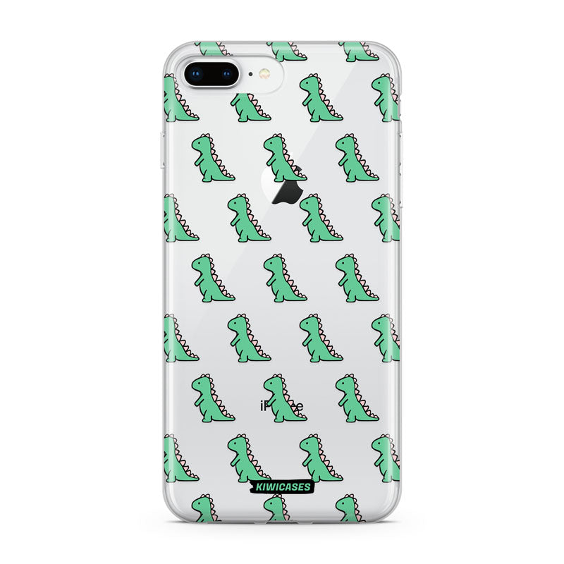 Green Dinosaurs - iPhone 7/8 Plus