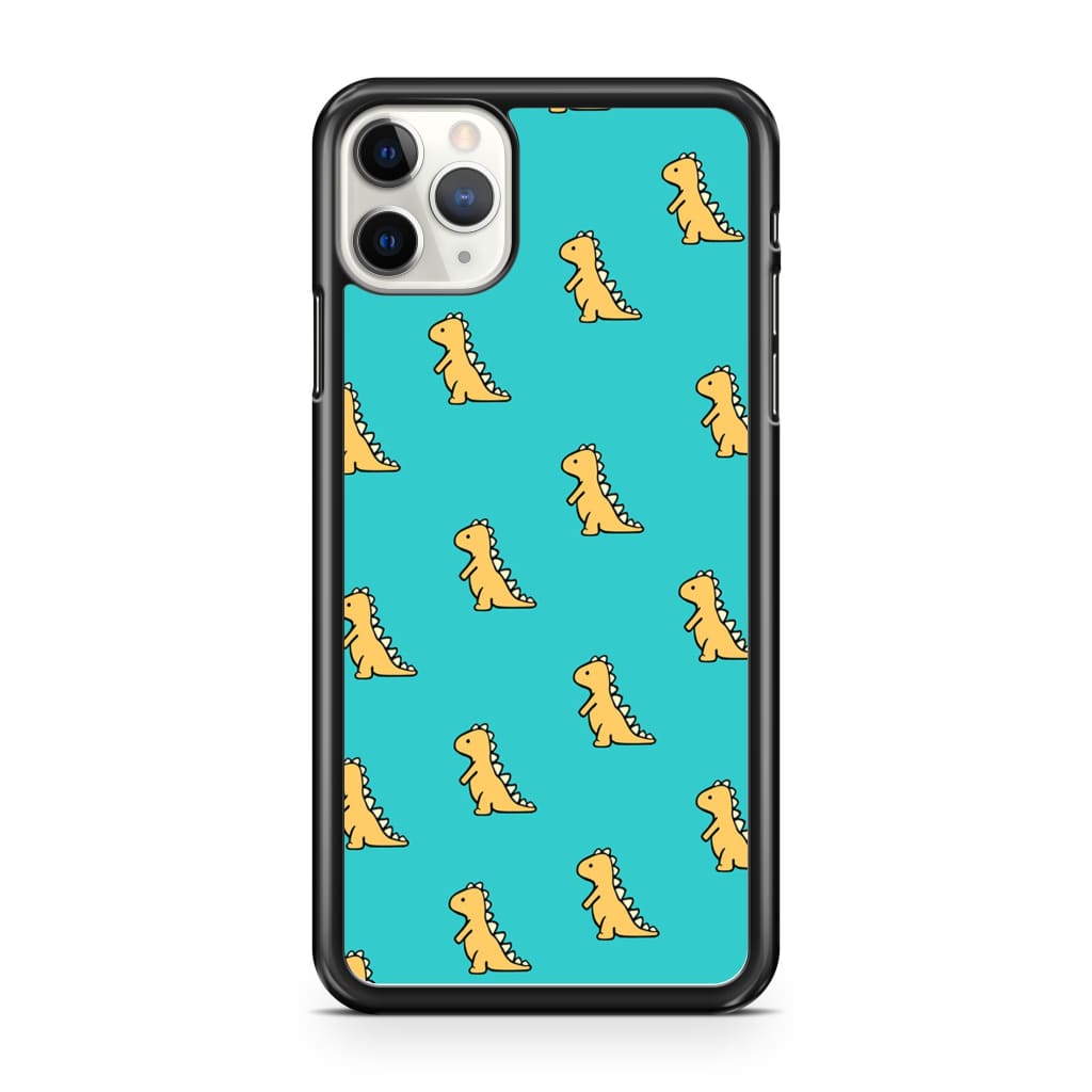 Aqua Dinosaur Phone Case - iPhone 11 Pro Max - Phone Case