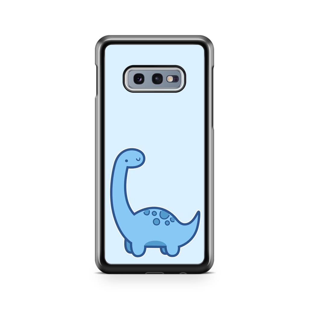 Baby Blue Dinosaur Phone Case - Galaxy S10e - Phone Case