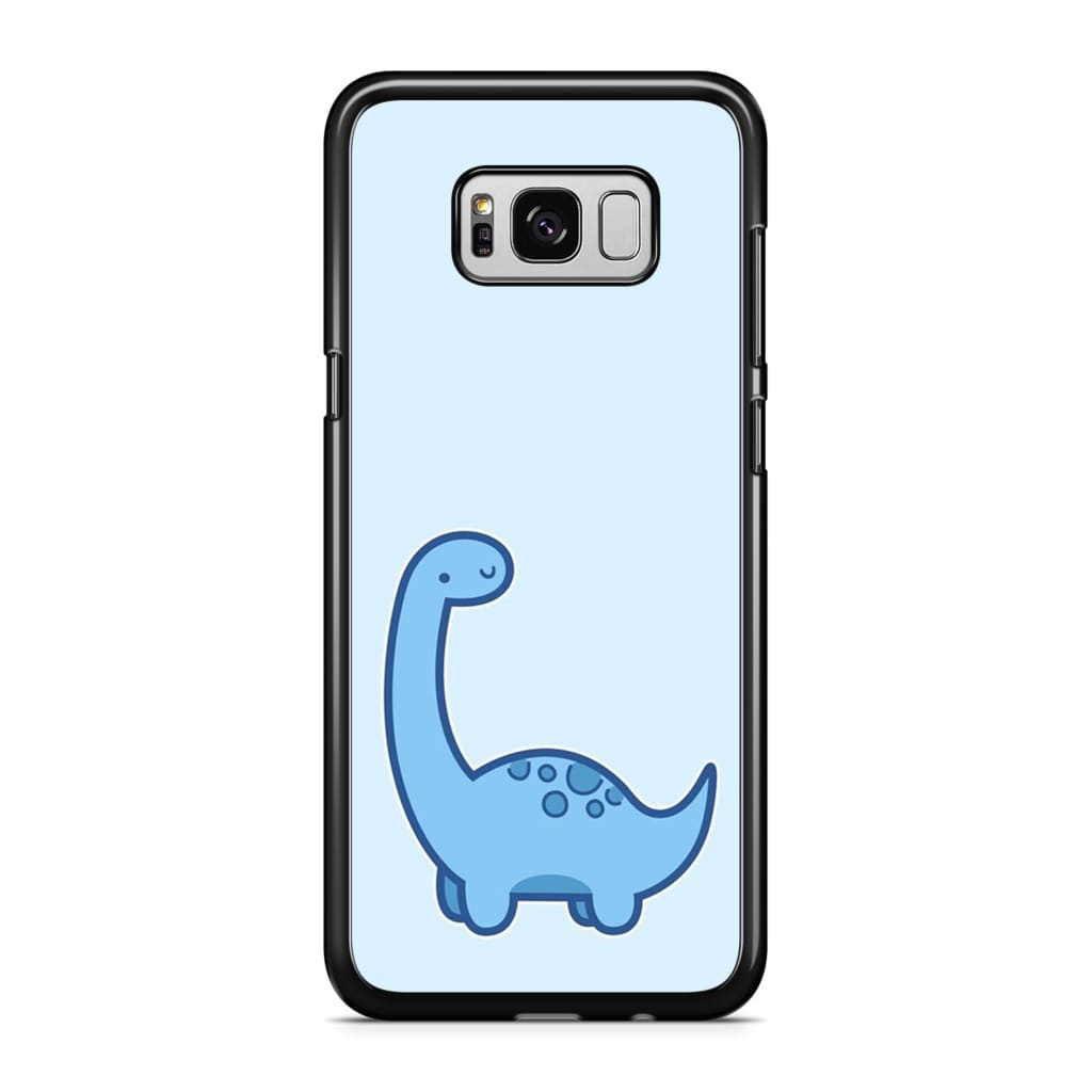 Baby Blue Dinosaur Phone Case - Galaxy S8 - Phone Case