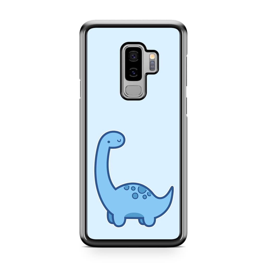 Baby Blue Dinosaur Phone Case - Galaxy S9 Plus - Phone Case