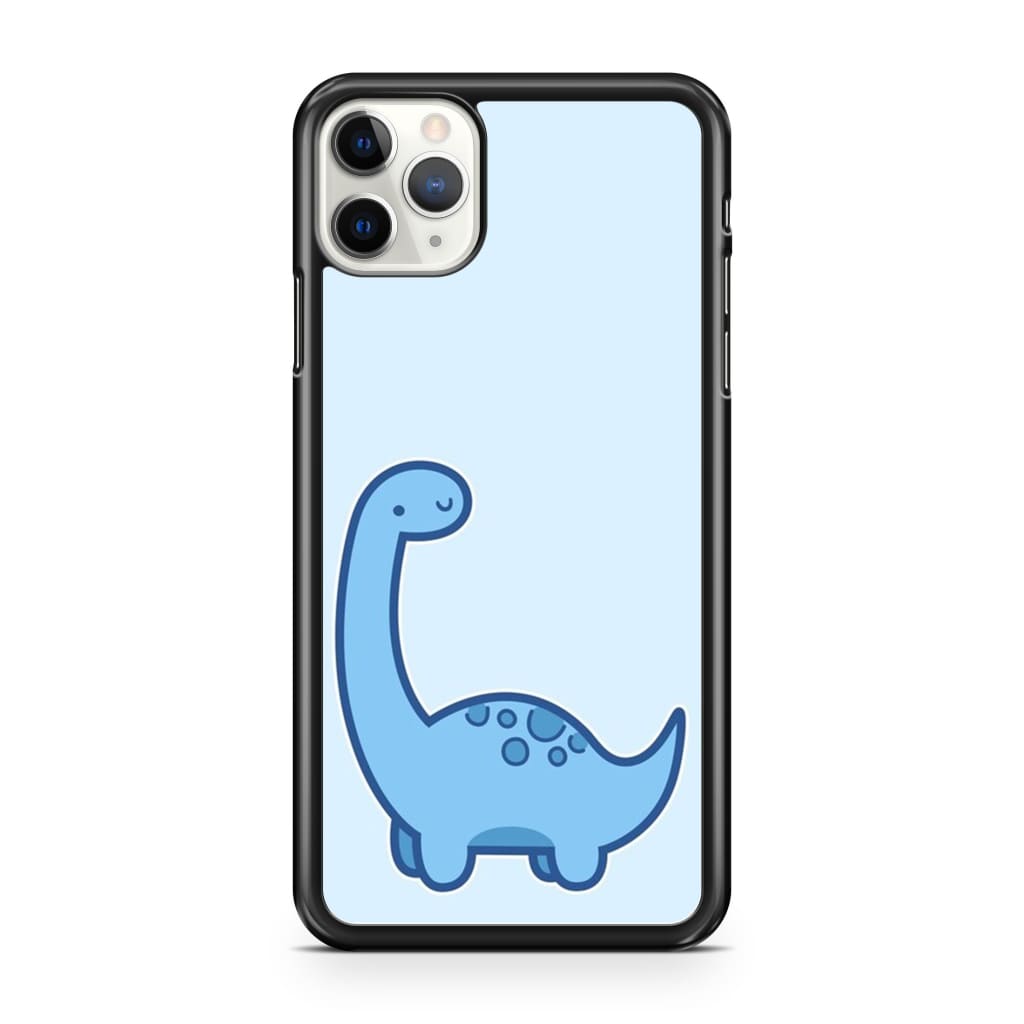 Baby Blue Dinosaur Phone Case - iPhone 11 Pro Max - Phone 