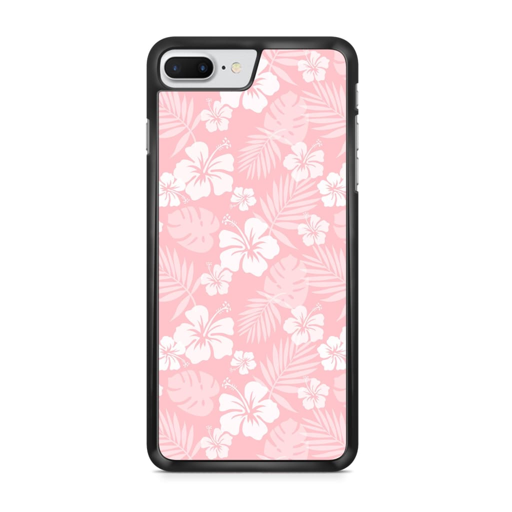 Baby Pink Hibiscus Phone Case - iPhone 6/7/8 Plus - Phone 