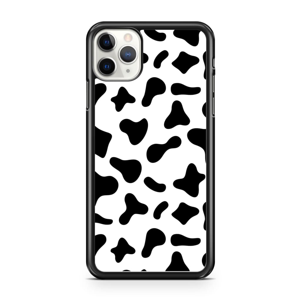 Black Moo Cow Phone Case - iPhone 11 Pro Max - Phone Case