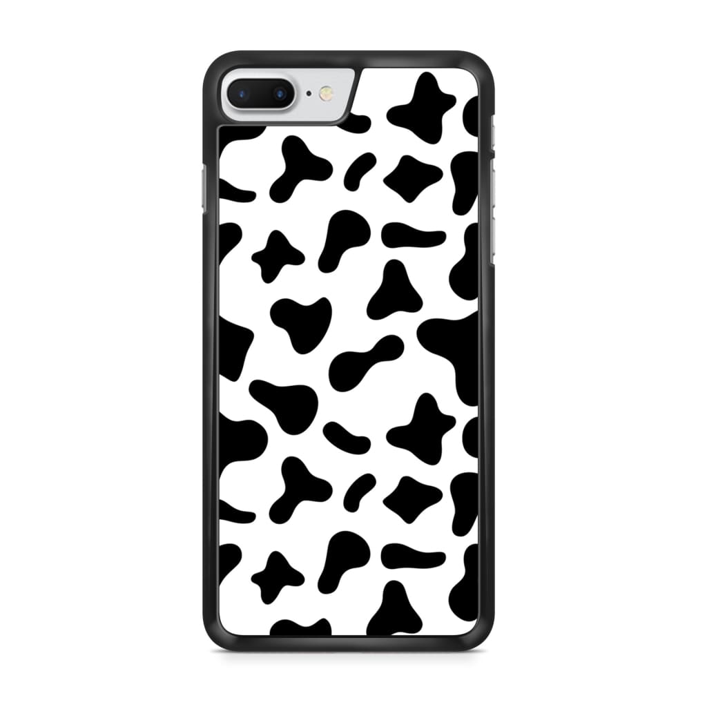 Black Moo Cow Phone Case - iPhone 6/7/8 Plus - Phone Case
