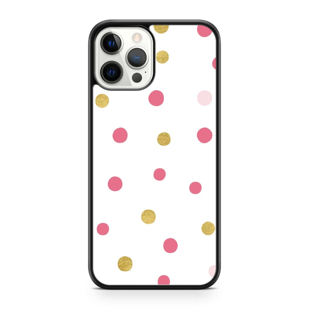 Blond Polka Phone Case - iPhone 12 Pro Max - Phone Case