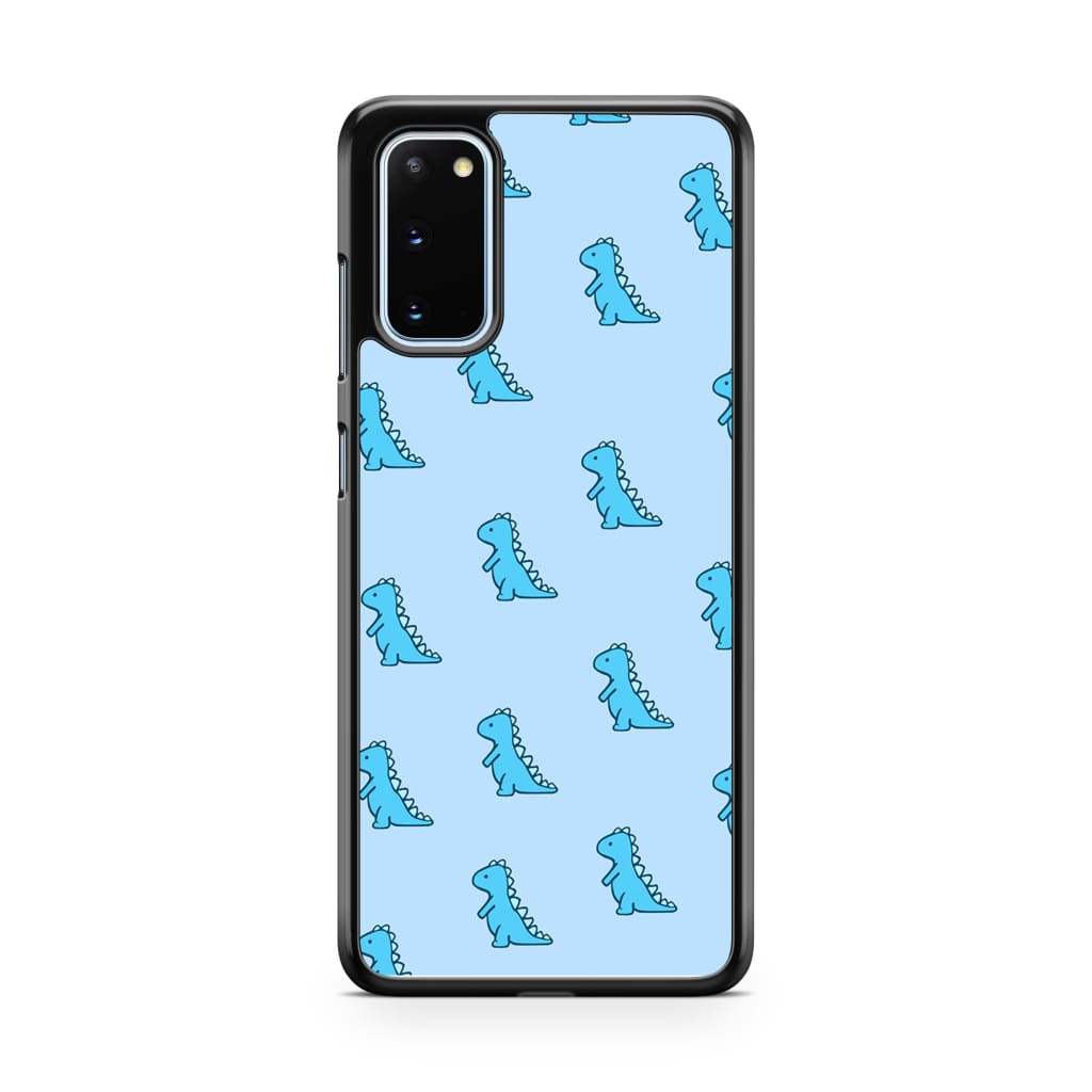 Blue Dinosaur Phone Case - Galaxy S20 - Phone Case